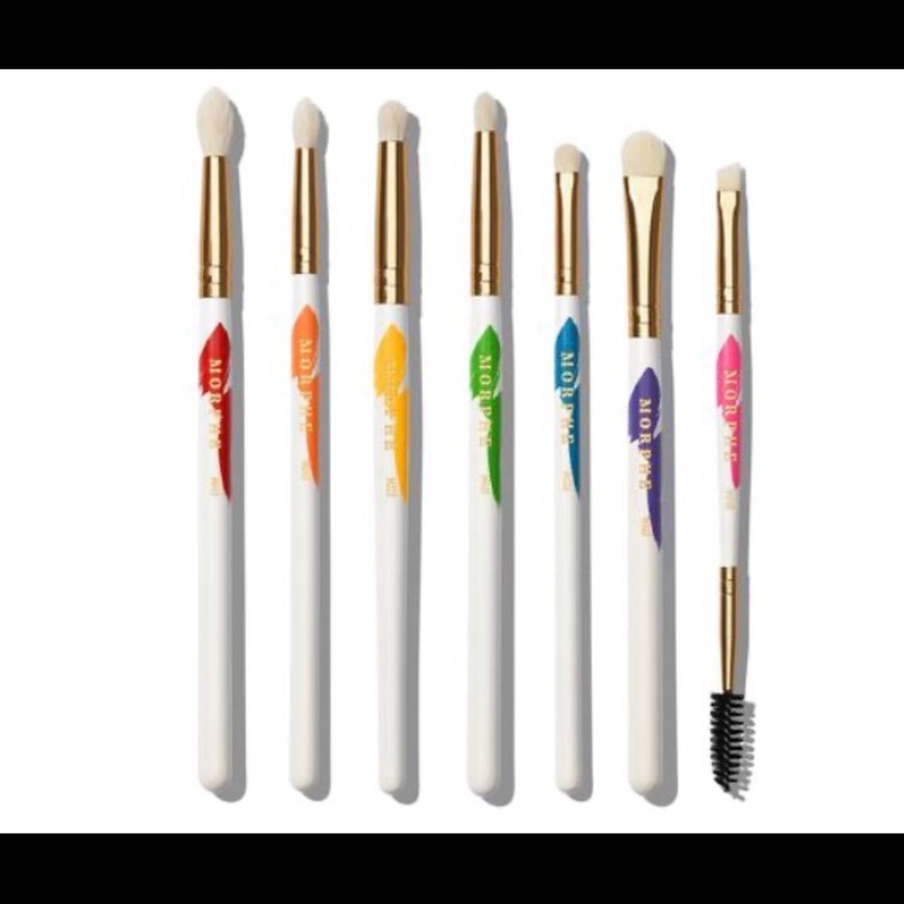 Morphe Live In Color Brush Set & Case NWT - Picture 6 of 10